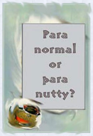 Paranormal or Para-nutty - true stories of the paranormal?